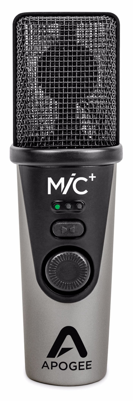 Apogee MiC Plus - USB microphone for iPad, iPhone, Mac and PC Apogee MiC Plus - USB microphone for iPad, iPhone, Mac and PC