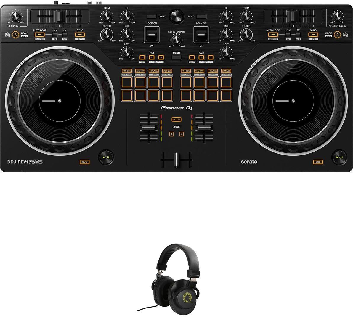 Pioneer DDJ-REV1 Bundle With Headphones Pioneer DDJ-REV1 Bundle With Headphones