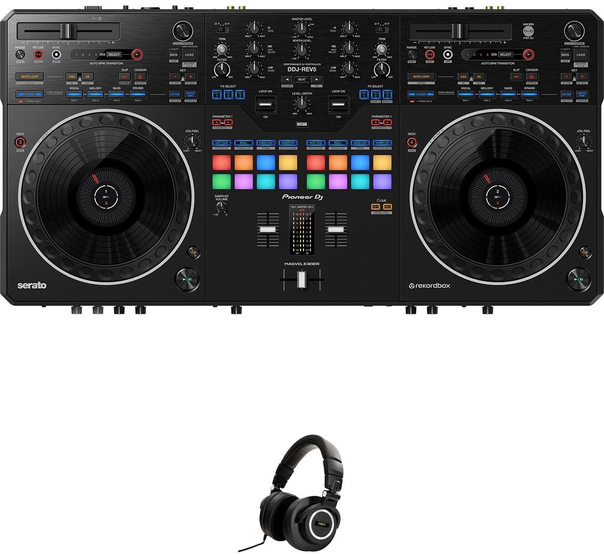 Pioneer DDJ-REV5 Bundle With Headphones Pioneer DDJ-REV5 Bundle With Headphones