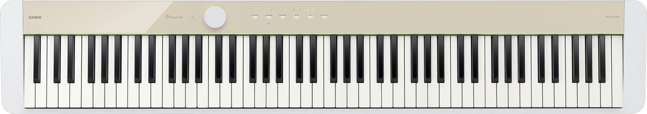 Casio Privia PX-S1100 Ultra Slim & Compact Stage Piano in Mellow Beige
