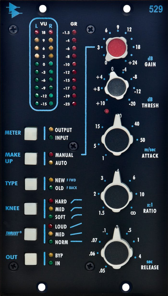 API 500 Series 529 Stereo Compressor API 500 Series 529 Stereo Compressor