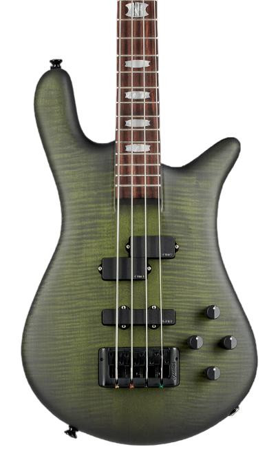Spector Bass Guitar Euro 4 LX Bass Guitar in Haunted Moss Spector Bass Guitar Euro 4 LX Bass Guitar in Haunted Moss