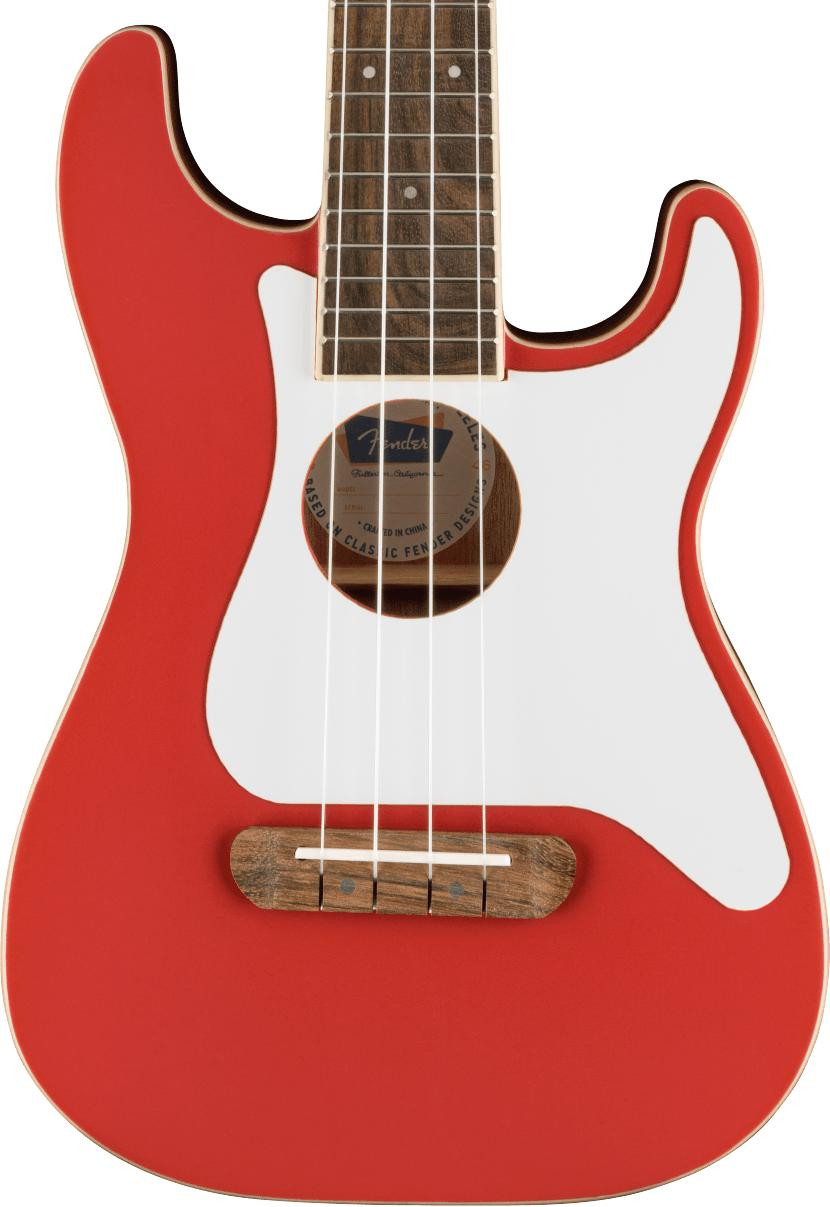 Fender FSR Fullerton Strat Uke in Fiesta Red