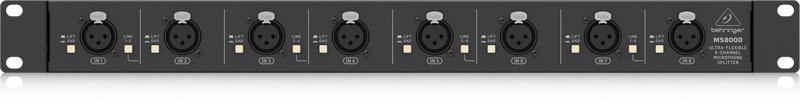 Behringer ULTRALINK MS8000 8 Channel Microphone Splitter Behringer ULTRALINK MS8000 8 Channel Microphone Splitter