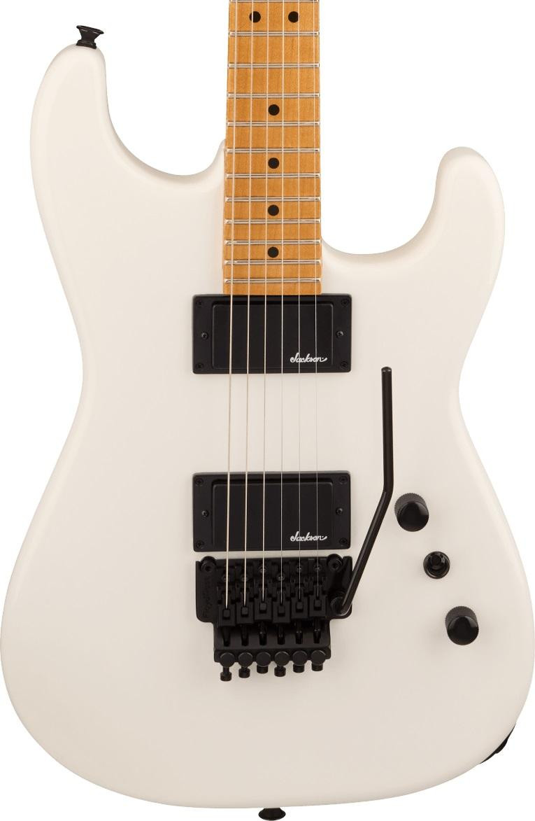 Jackson Pro Origins 1985 San Dimas SD1 HH FR Electric Guitar in Snow White