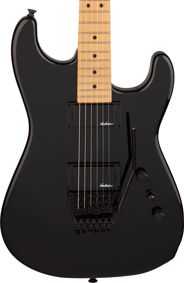 Jackson Pro Origins 1985 San Dimas SD1 HH FR Electric Guitar in Gloss Black Jackson Pro Origins 1985 San Dimas SD1 HH FR Electric Guitar in Gloss Black