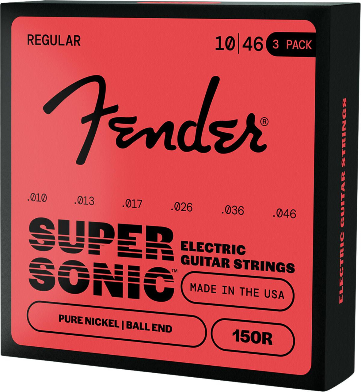 Fender SuperSonic 150 Pure Nickel Guitar Strings 10-46 (3-Pack) Fender SuperSonic 150 Pure Nickel Guitar Strings 10-46 (3-Pack)