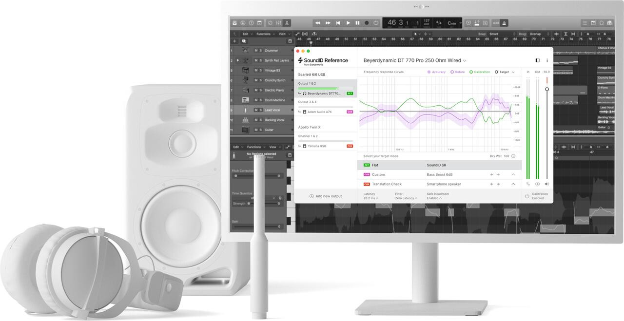 Sonarworks SoundID Reference for Speakers & Headphones with Measurement Microphone (XREF) Sonarworks SoundID Reference for Speakers & Headphones with Measurement Microphone (XREF)