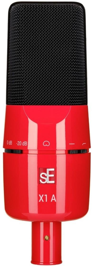 sE Electronics X1A Limited Anniversary Edition Condenser Microphone in Red sE Electronics X1A Limited Anniversary Edition Condenser Microphone in Red
