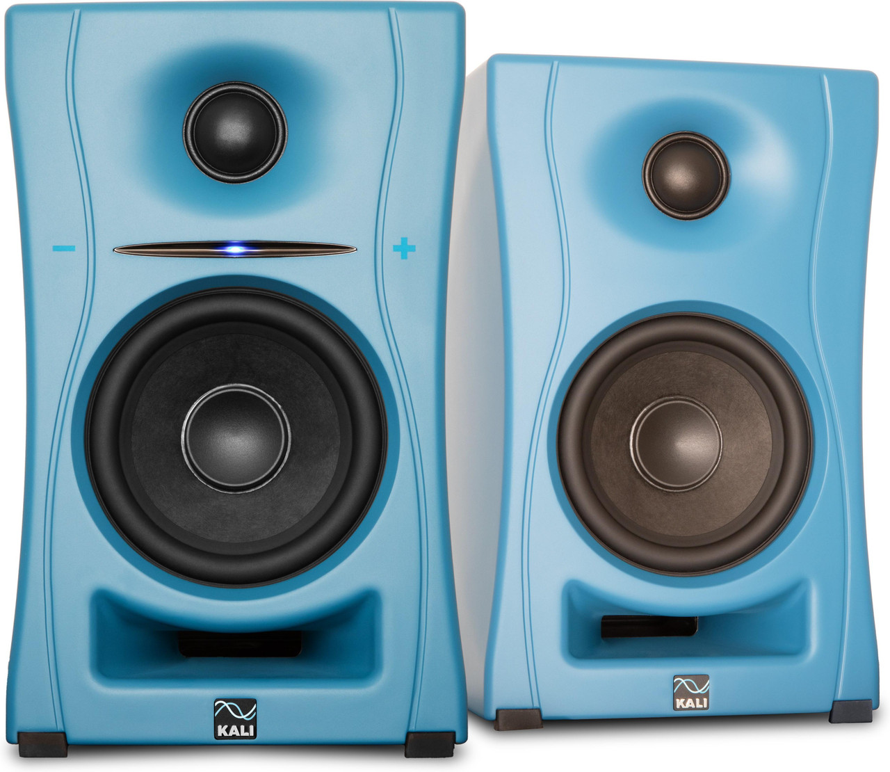 KALI 4 Inch 2-Way powered loudspeaker system with Bluetooth (PAIR) in Blue KALI 4 Inch 2-Way powered loudspeaker system with Bluetooth (PAIR) in Blue