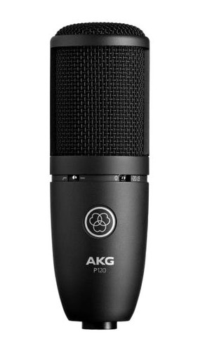 AKG C214 Large Diaphragm Cardioid Condenser Mic - Andertons Music Co.