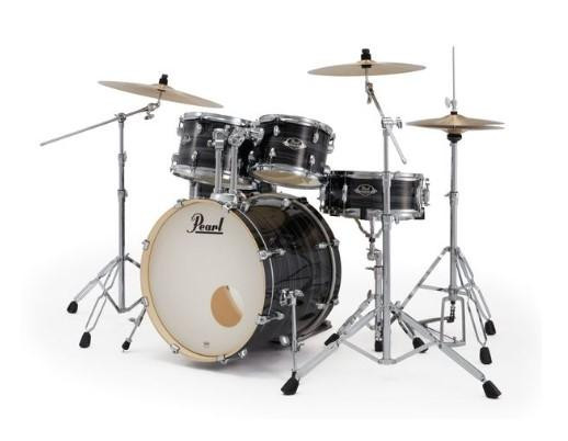 Pearl Export 20" Acoustic Drum Kit in Graphite Black Pearl Export 20" Acoustic Drum Kit in Graphite Black