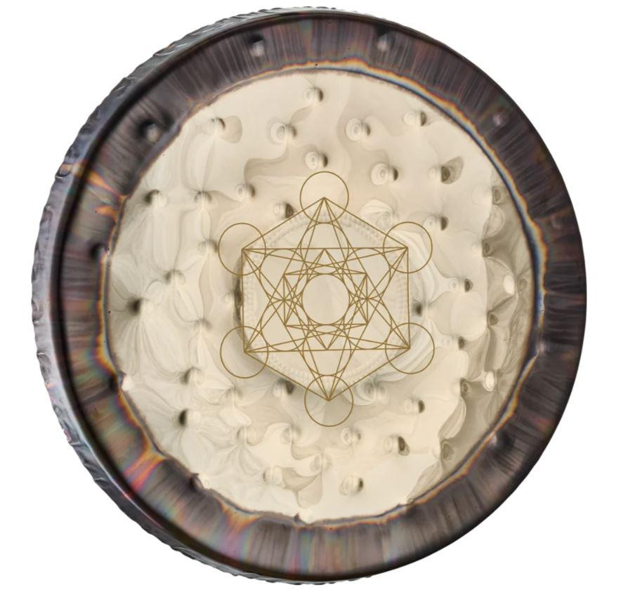 Meinl Sonic Energy 22" Soundscape Gong, Metatron’s Cube