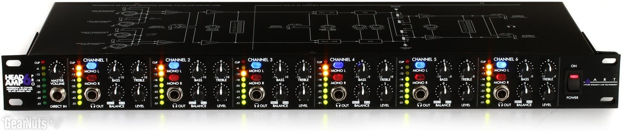 ART HeadAmp 6 Pro ART HeadAmp 6 Pro