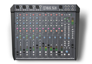 SiX SSL (Solid State Logic) アナログ ミキサー（Recording A