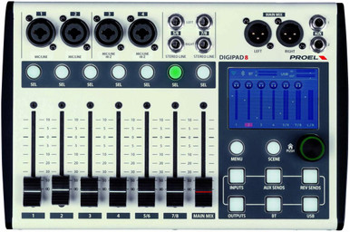 Soundcraft UI16 Remote-controlled Digital Mixer with 12 Mic Inputs