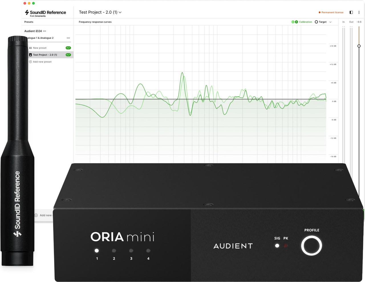 Audient ORIA Mini & SoundID Reference Complete Bundle Audient ORIA Mini & SoundID Reference Complete Bundle