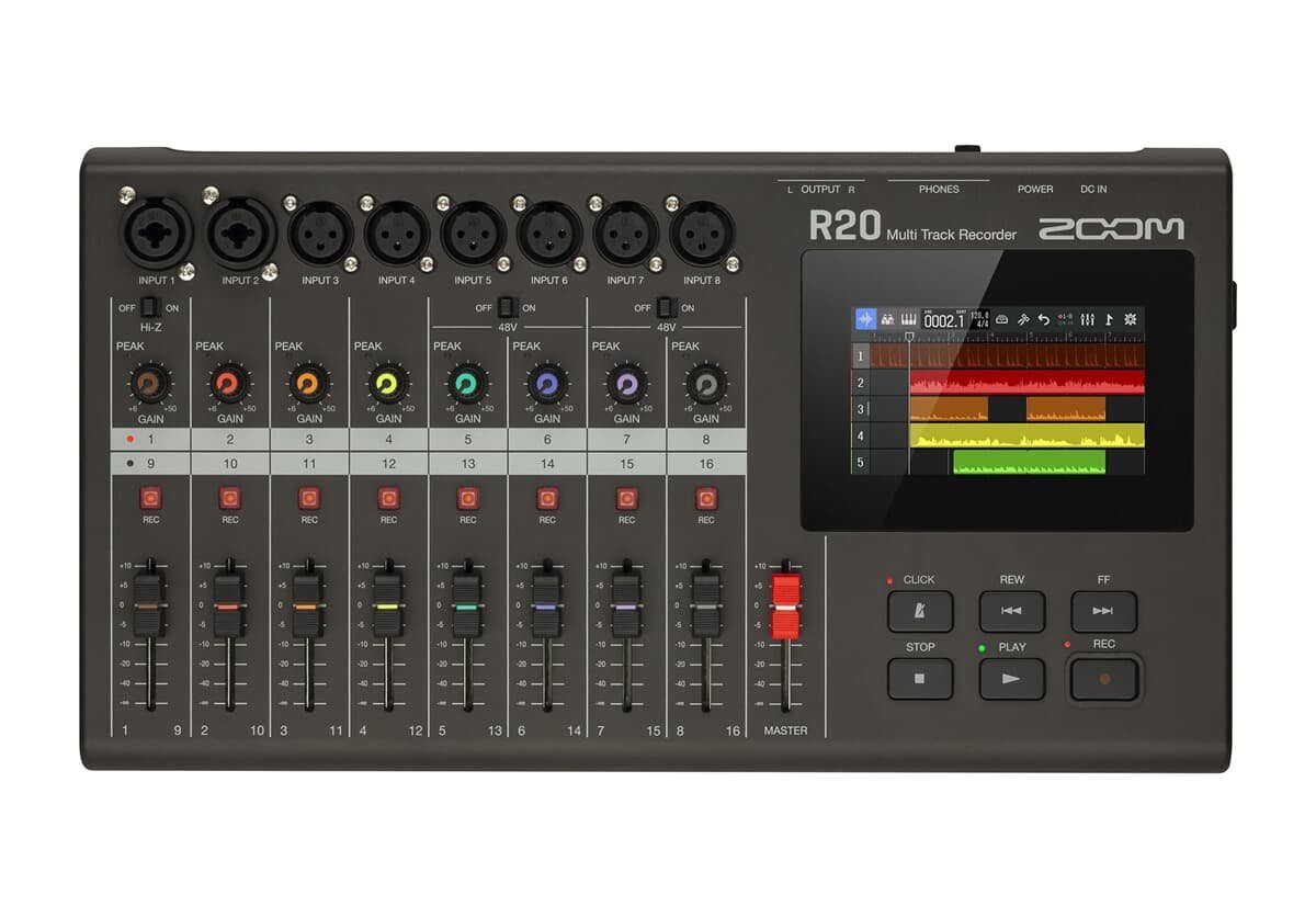 Zoom R20 Recorder Interface Controller Sampler Zoom R20 Recorder Interface Controller Sampler