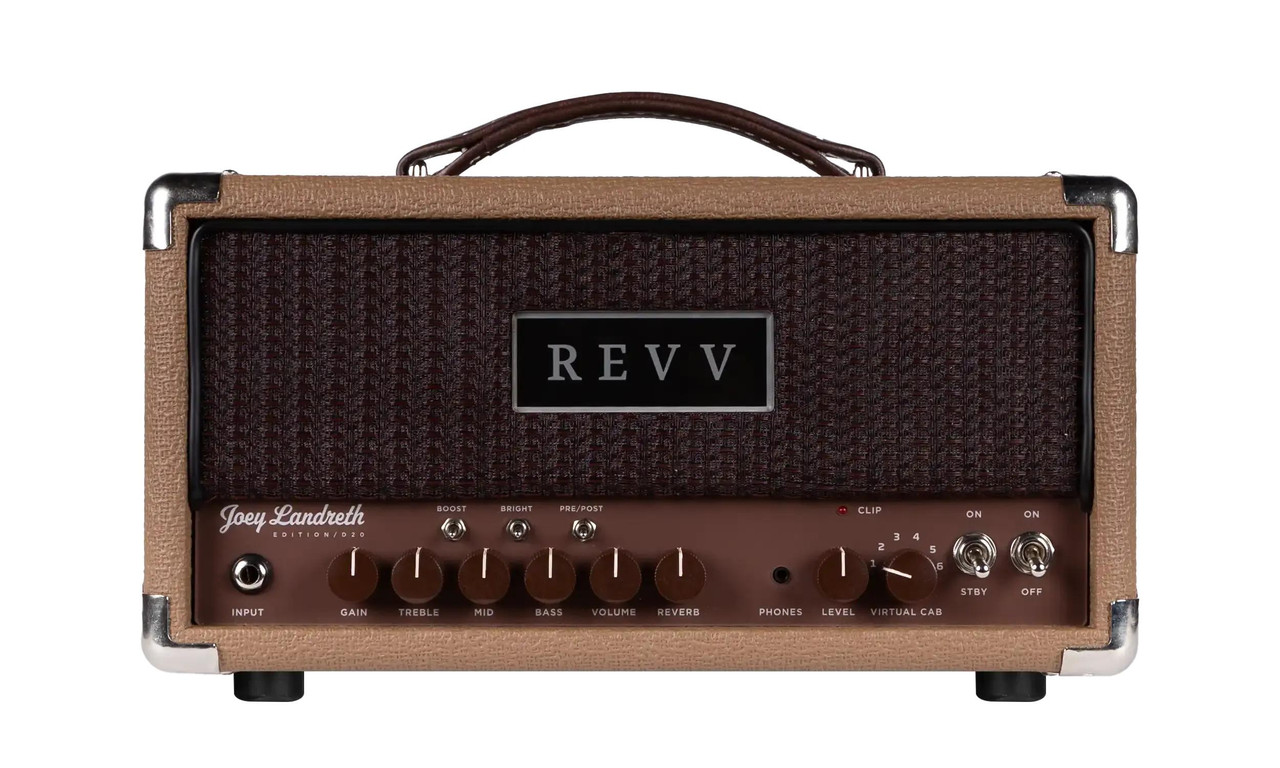 Revv D20 MK2 Joey Landreth Edition Guitar Valve Amp Head Revv D20 MK2 Joey Landreth Edition Guitar Valve Amp Head