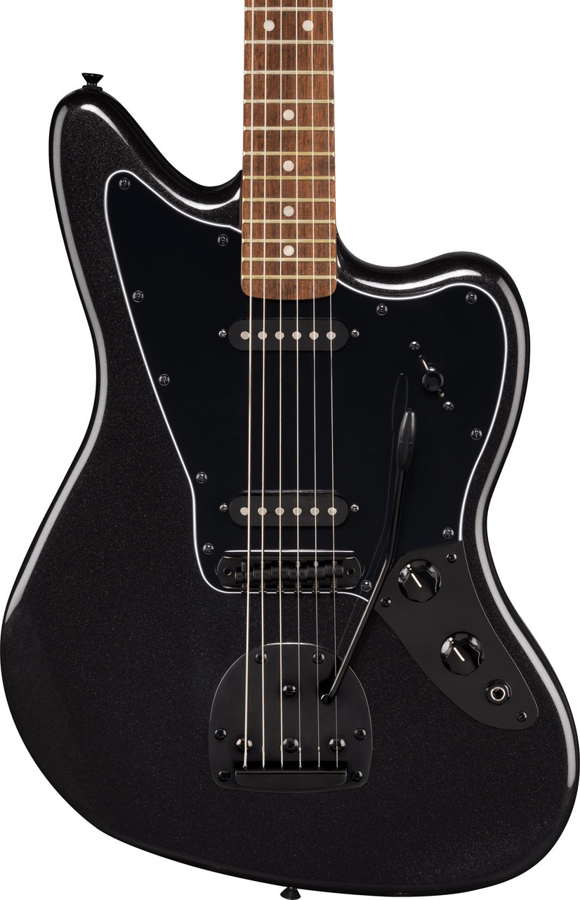 Squier FSR Affinity Stratocaster HH in Metallic Black w Matching