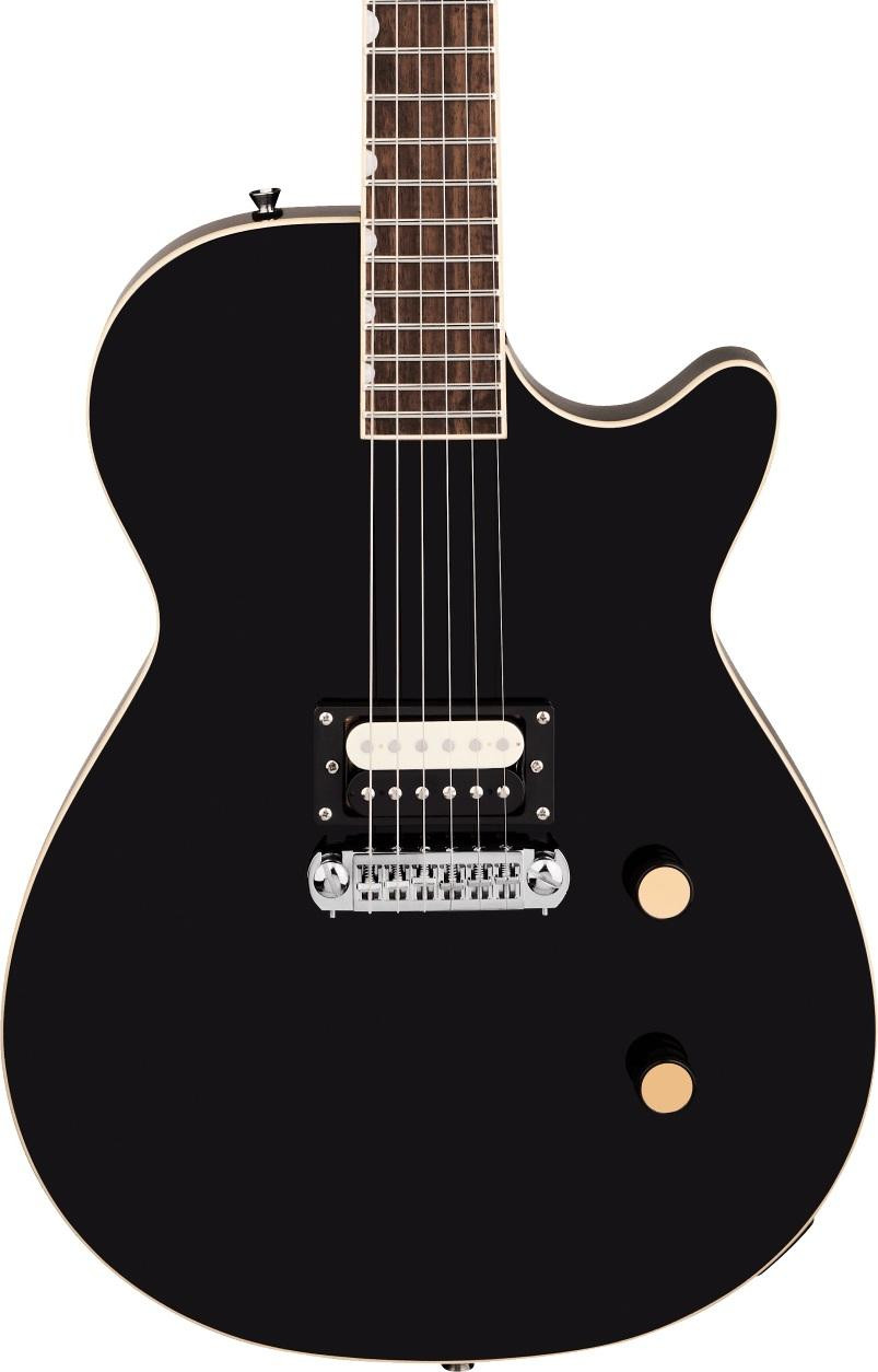 Gretsch Streamliner Jet 1 Pickup Electric Guitar in Jet Black Gretsch Streamliner Jet 1 Pickup Electric Guitar in Jet Black