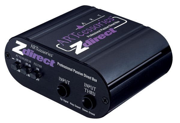 ART Z-Direct Passive DI Box ART Z-Direct Passive DI Box