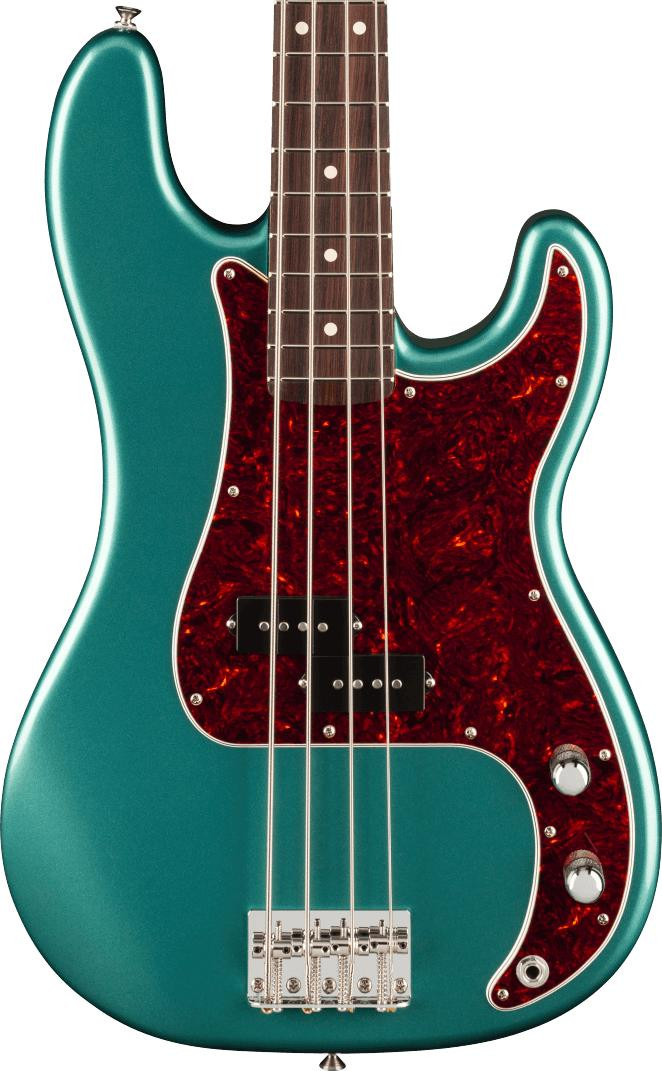 Fender American Professional Classic Precision Bass in Faded Sherwood Green Metallic