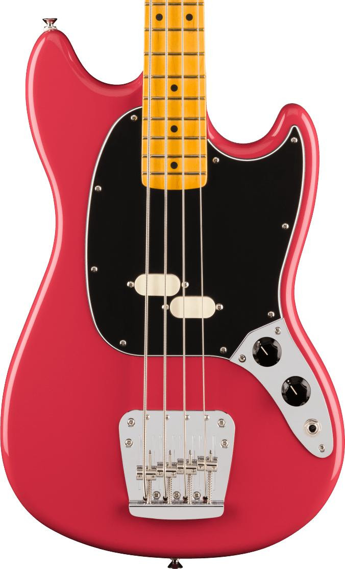 Fender American Professional Classic Mustang Bass in Faded Dakota Red Fender American Professional Classic Mustang Bass in Faded Dakota Red