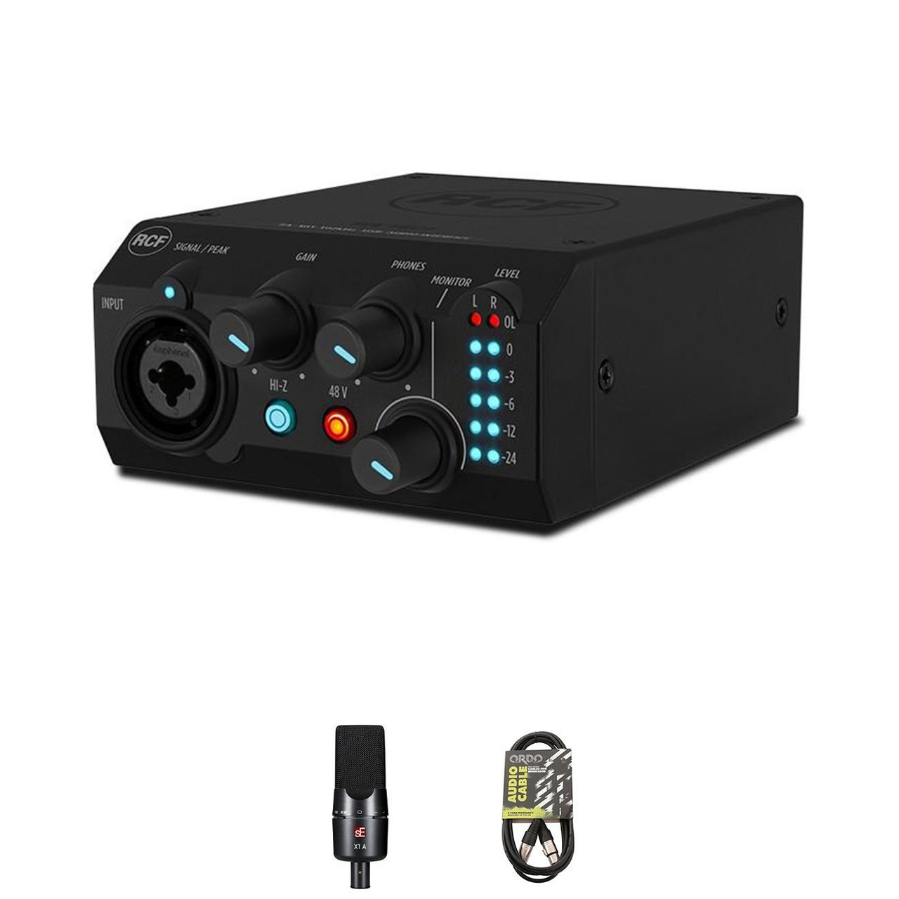 Andertons RCF Choice Bundle 1 Single Channel Andertons RCF Choice Bundle 1 Single Channel