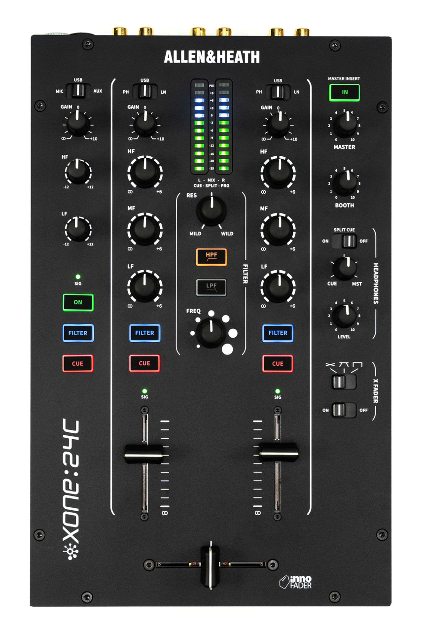 Allen & Heath XONE:24c 2+1 Analogue DJ Mixer with Interface Allen & Heath XONE:24c 2+1 Analogue DJ Mixer with Interface
