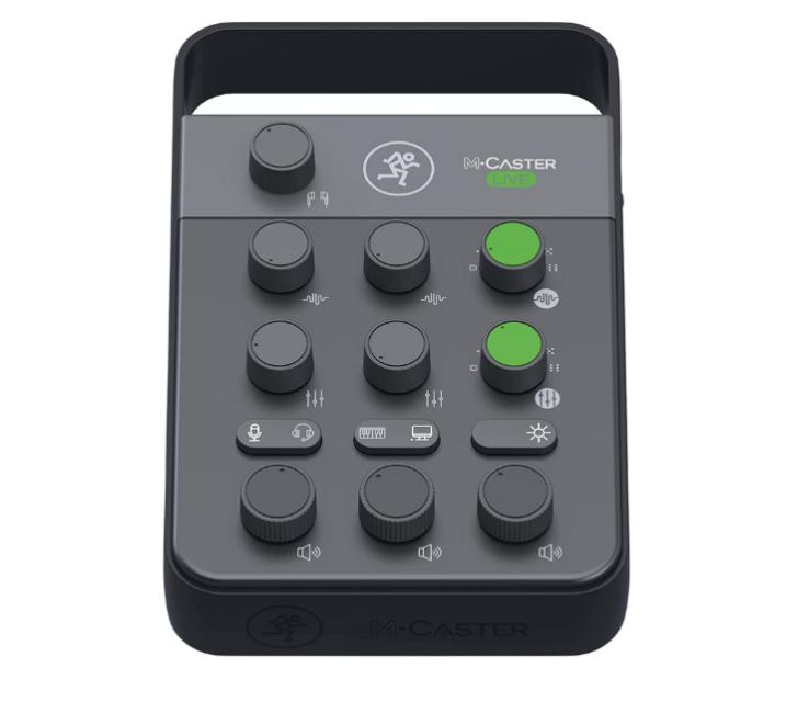 Mackie M Caster Live Portable Livestreaming Mixer & Interface In Black Mackie M Caster Live Portable Livestreaming Mixer & Interface In Black