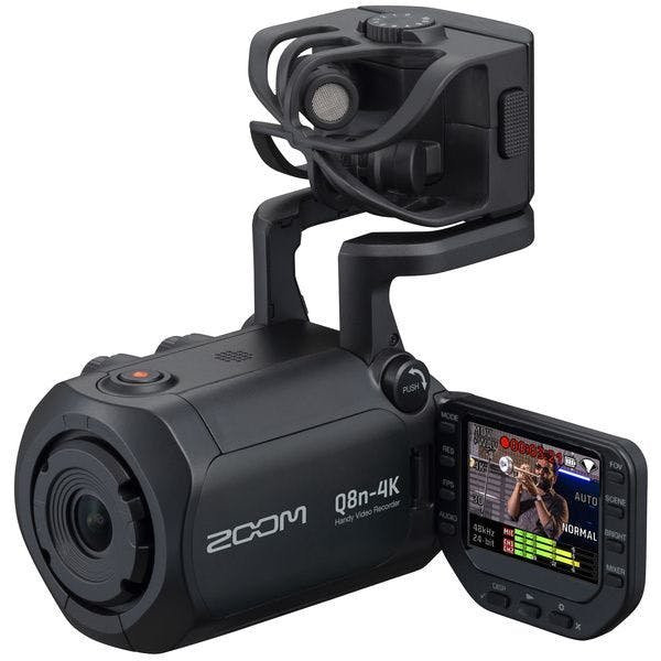 Zoom Q8n-4k - 4K Camera for Musicians Zoom Q8n-4k - 4K Camera for Musicians