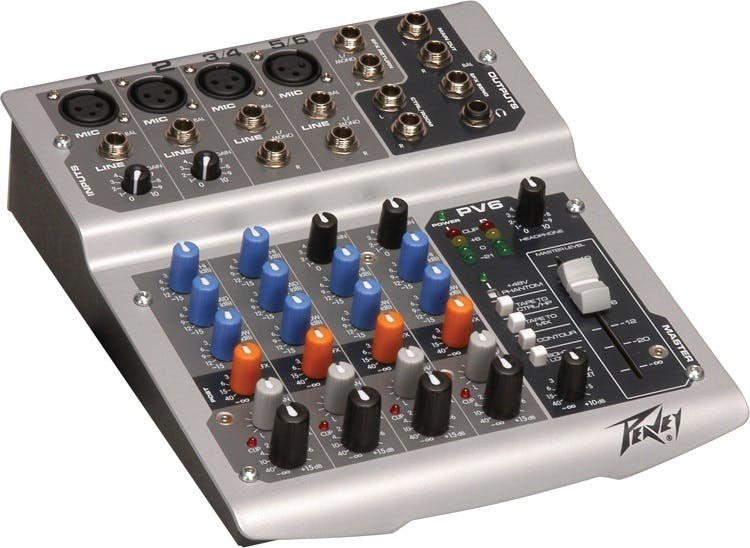 Peavey PV6 Mixer Peavey PV6 Mixer