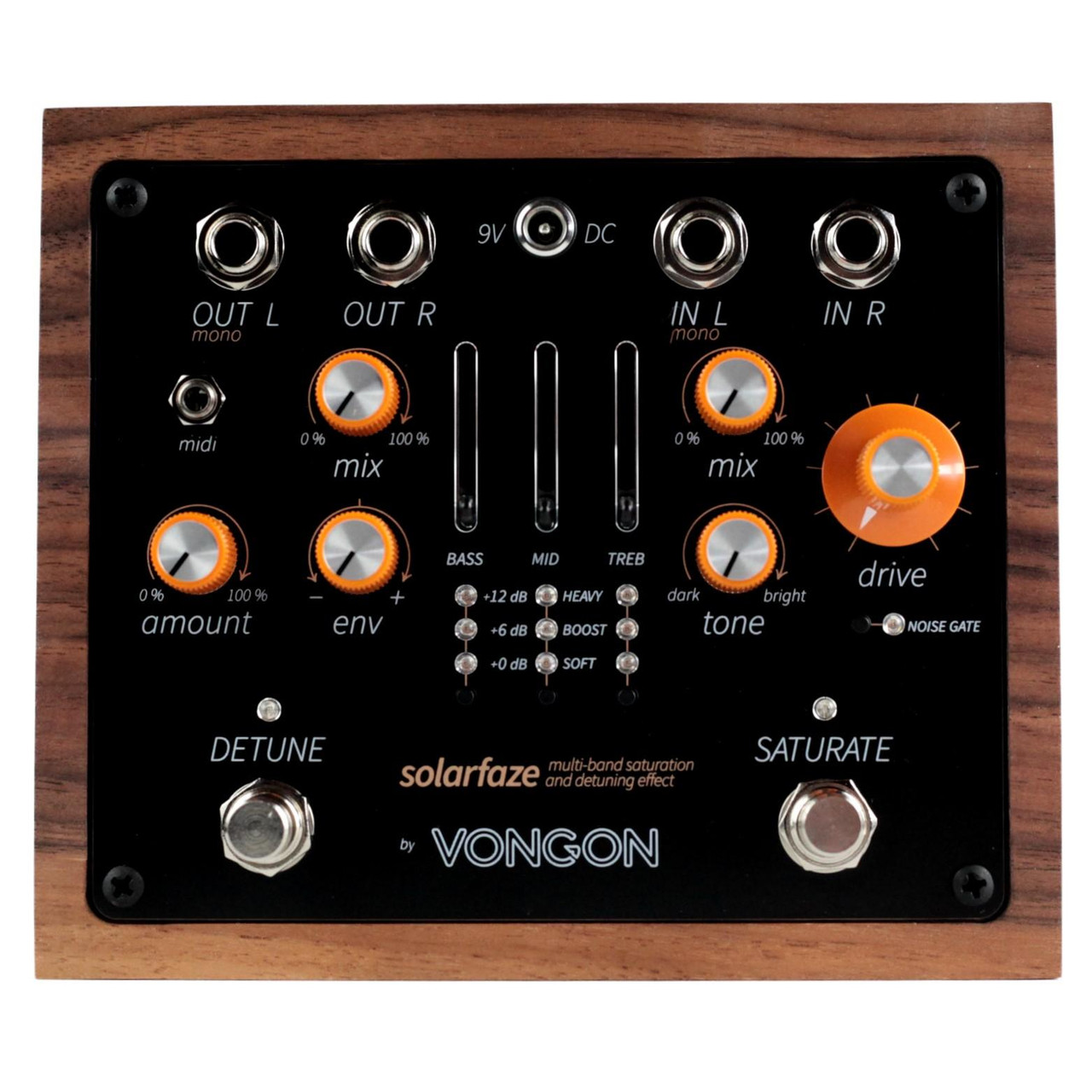 Vongon Ultrasheer Stereo Pitch Vibrato and Reverb Pedal