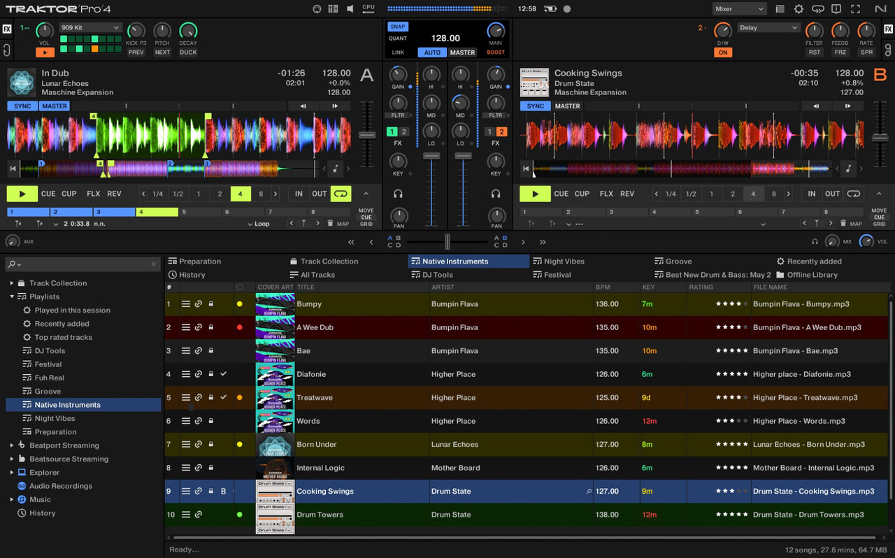 Native Instruments TRAKTOR PRO 4 Upgrade from TRAKTOR PLAY 4 Native Instruments TRAKTOR PRO 4 Upgrade from TRAKTOR PLAY 4