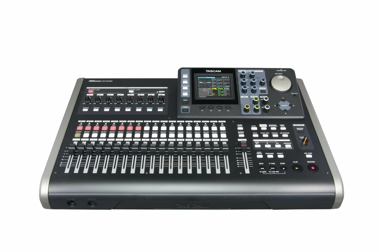 Tascam DP24SD 24-Track Portastudio Mixer Tascam DP24SD 24-Track Portastudio Mixer
