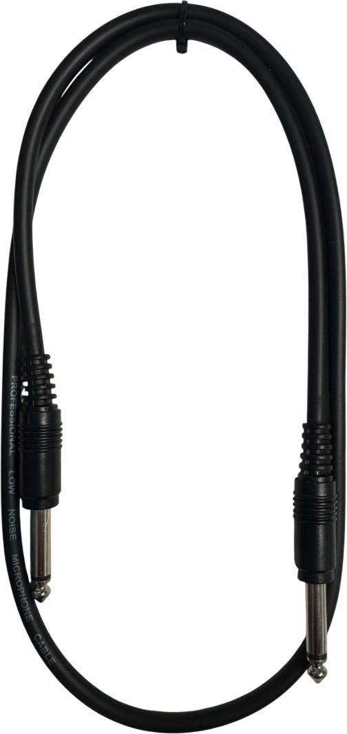 Ordo 6.3mm Mono Jack Patch Lead Straight - 90CM Ordo 6.3mm Mono Jack Patch Lead Straight - 90CM