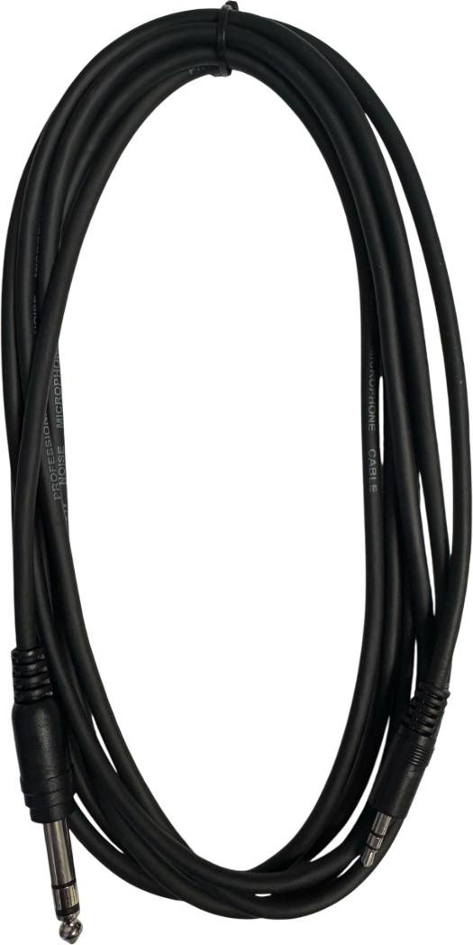 Ordo 6.3mm TRS Jack - 3.5mm TRS Jack Lead - 3M Ordo 6.3mm TRS Jack - 3.5mm TRS Jack Lead - 3M
