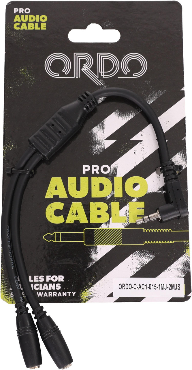 Ordo Headphone Splitter Cable 3.5mm - Twin 3.5mm Ordo Headphone Splitter Cable 3.5mm - Twin 3.5mm
