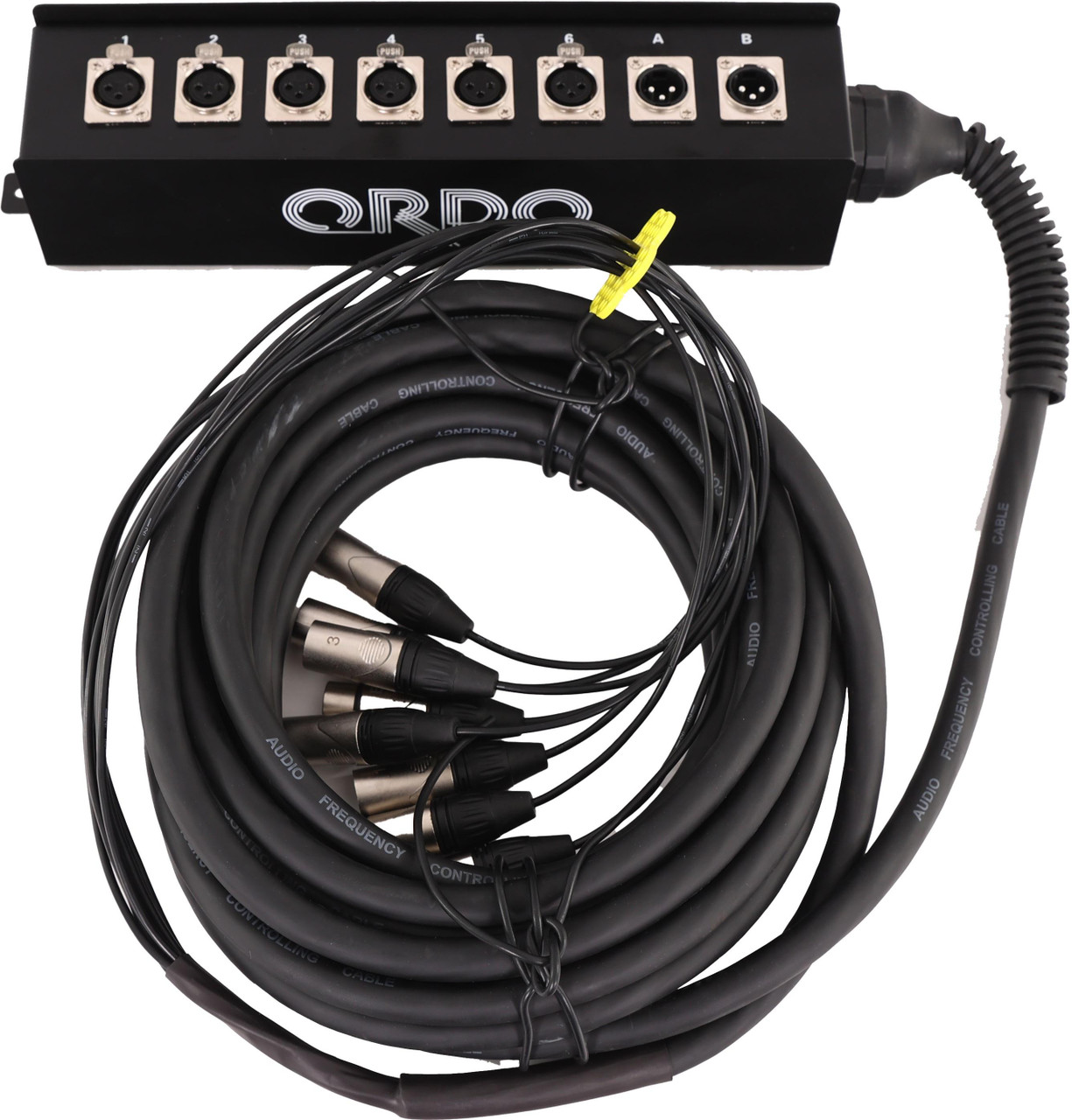 Ordo Stagebox - 6 XLR Female, 2 XLR Male - 10M Ordo Stagebox - 6 XLR Female, 2 XLR Male - 10M