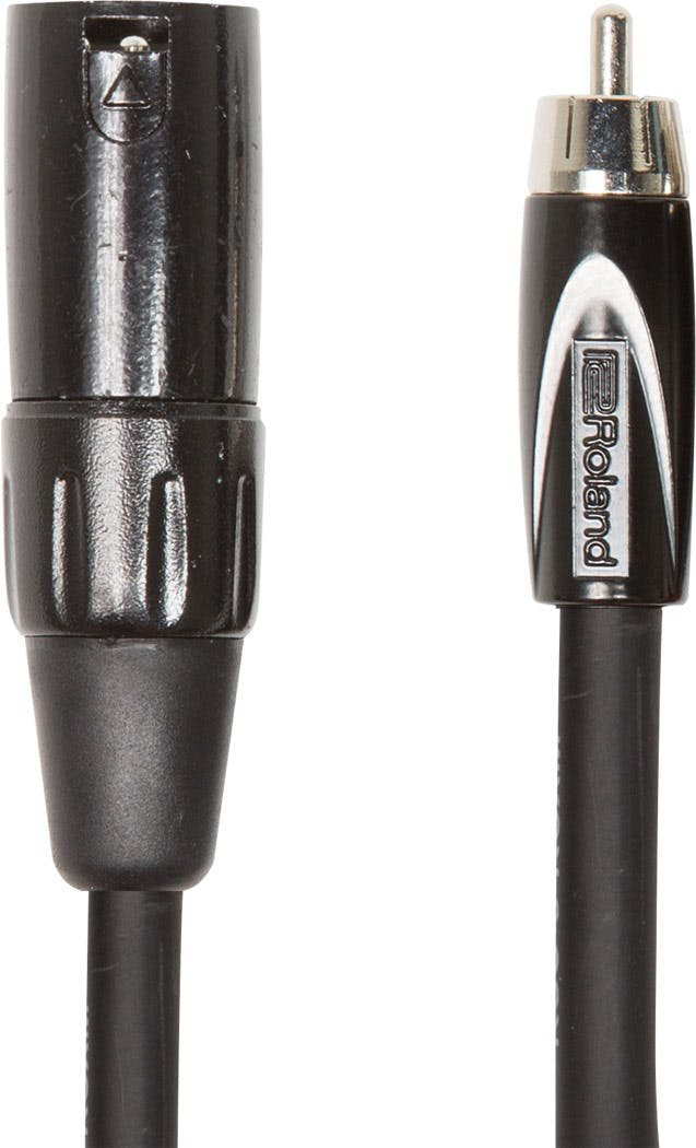 Roland 5ft / 1.5m interconnect cable, xlr(male)-rca