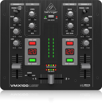 Behringer DX2000USB 7-Channel DJ Mixer and USB Interface