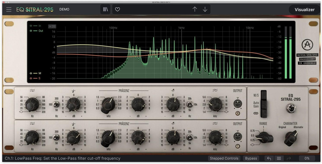 Arturia EQ SITRAL-295 Plugin Arturia EQ SITRAL-295 Plugin