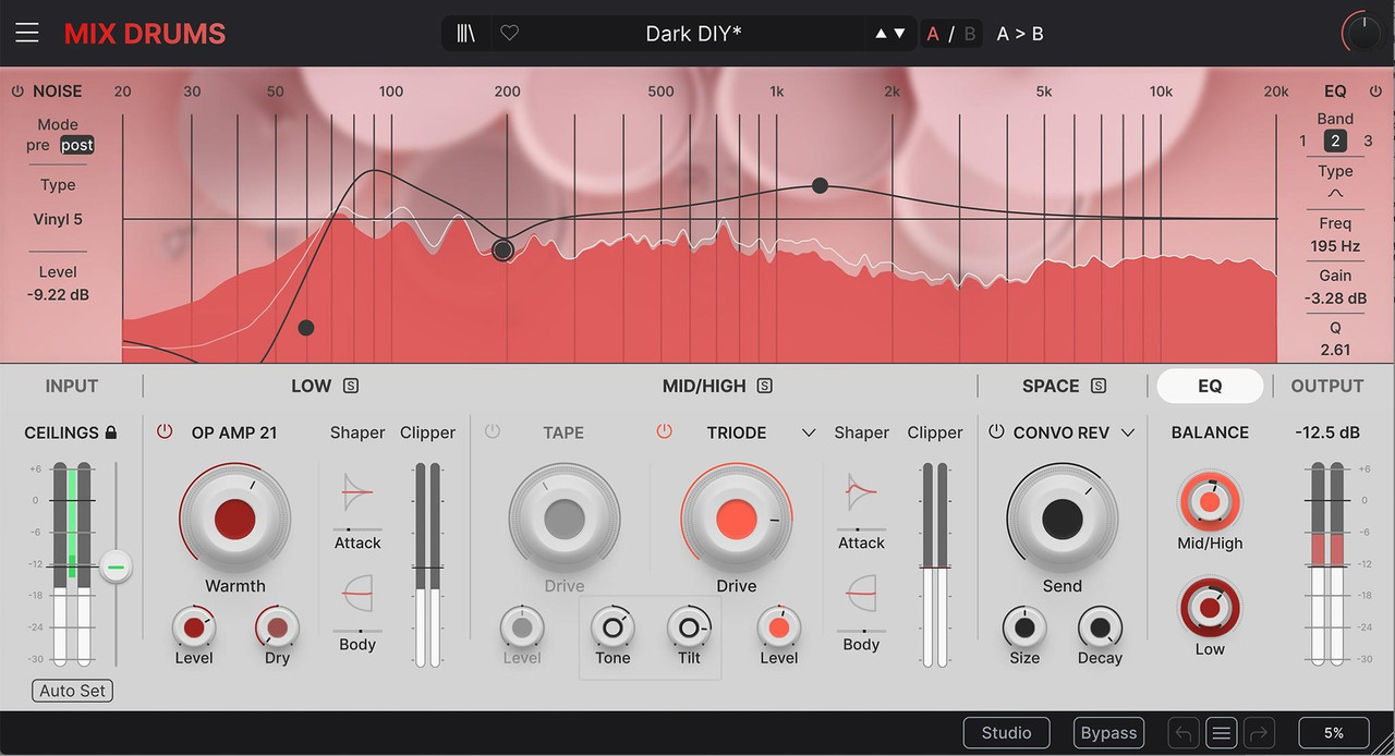 Arturia Mix Drums Plugin