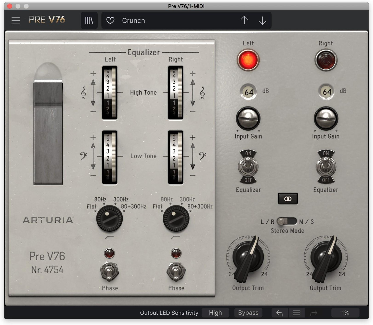 Arturia V76-Pre