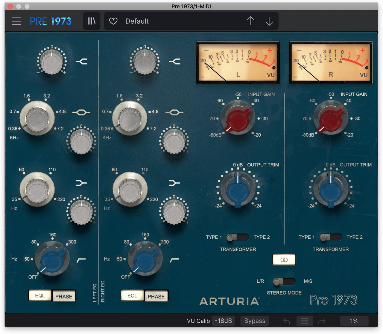 Arturia 1973-Pre
