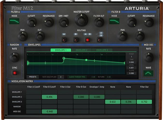 Arturia M12-Filter