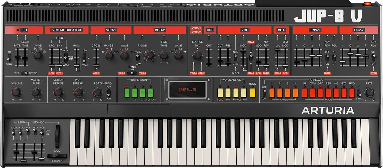 Arturia Jup-8 V4 Plugin Arturia Jup-8 V4 Plugin