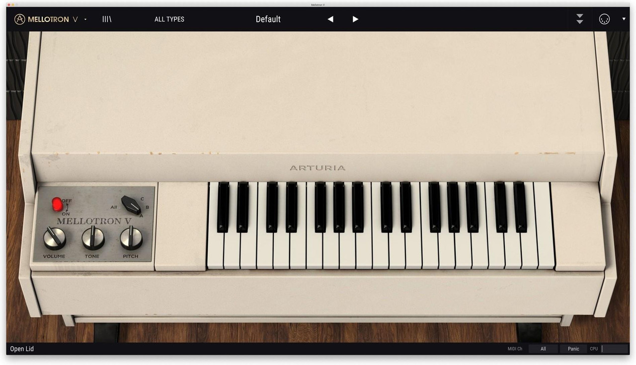 Arturia Mellotron V Plugin Arturia Mellotron V Plugin