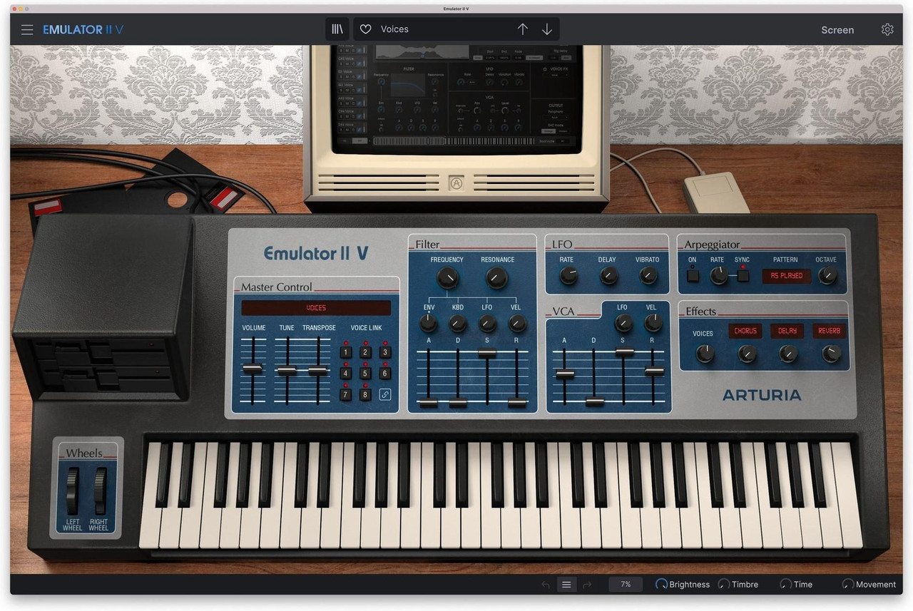 Arturia Emulator II V Plugin Arturia Emulator II V Plugin
